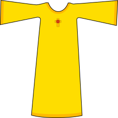 Drawing of the Adeptus Minor within robe