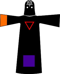 Drawing of the Practicus robe