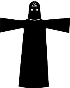 Drawing of the Zelator robe