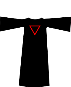 Drawing of the Neophyte robe