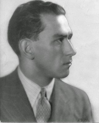 A photo of Israel Regardie when he was young, probably in his 20s or 30s.