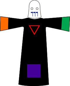 Drawing of the Dominus Liminis robe