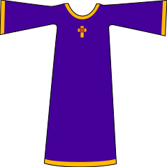 Drawing of the Adeptus Exemptus robe