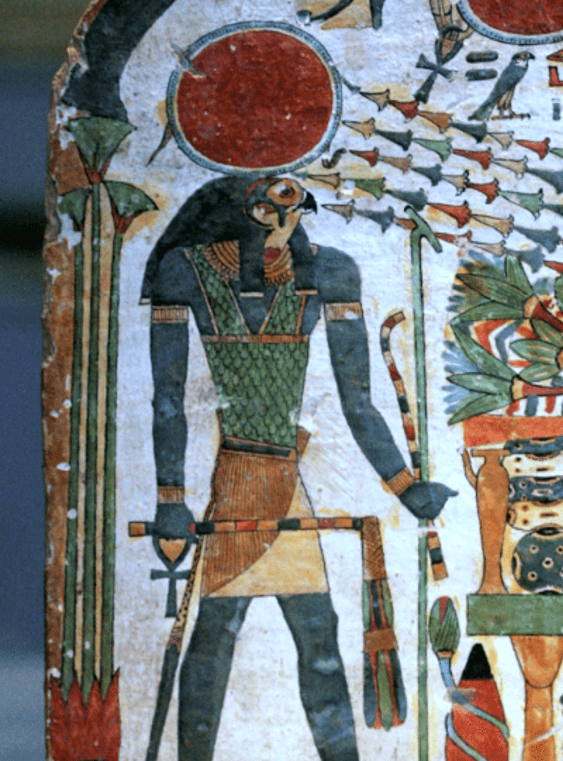 An image of the Egyptian God Ra