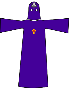 Drawing of the Adeptus Exemptus robe